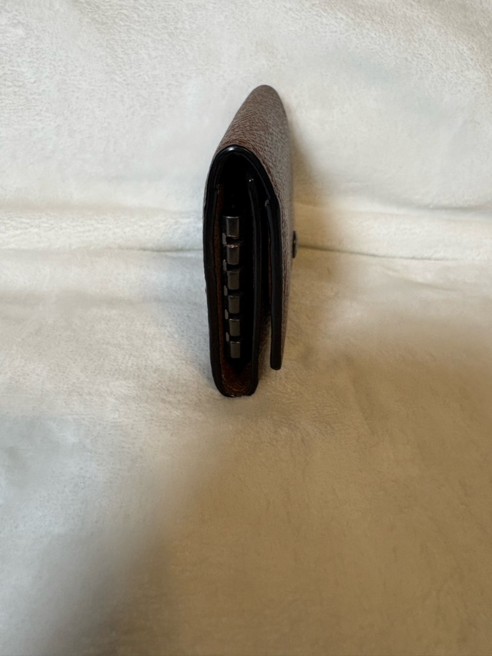 Coach Brown Leather Key & Card Holder - Picture 6 of 7